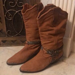 Vintage Maine Woods Western Boots